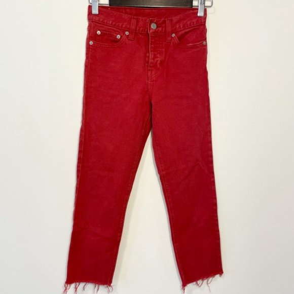 Levi's | Jeans | Levis Red Wedgie Mom Jeans | Poshmark